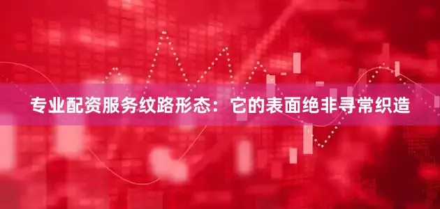 专业配资服务纹路形态：它的表面绝非寻常织造