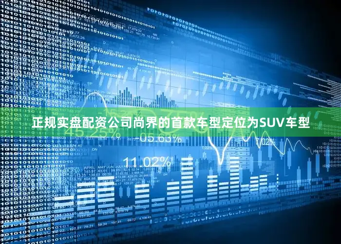 正规实盘配资公司尚界的首款车型定位为SUV车型